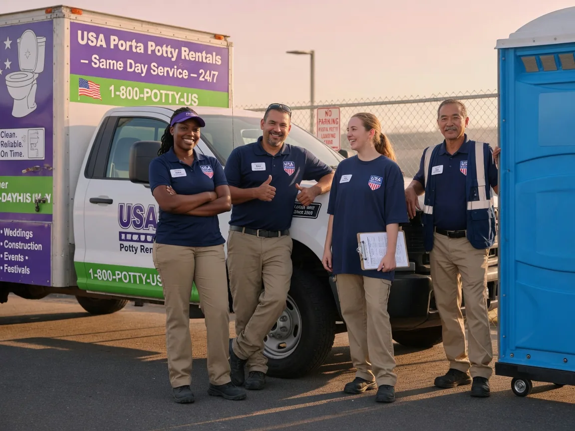 Porta Potty Rental company in East Greenville, PA